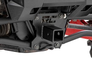 Polaris RZR XP 1000 Trails & Rocks Receiver Hitch - Rough Country - 2-Inch - Black - '21-'22